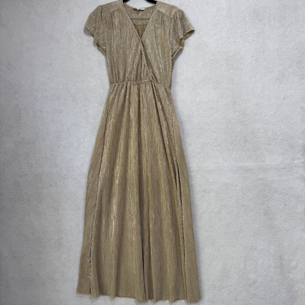 Baltic Born Gold Maxi Dress